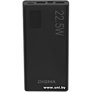 Купить Digma DGPF10A 10000mAh Black (DGPF10A22PBK) в Минске, доставка по Беларуси