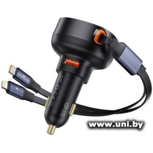 Baseus Enjoyment Pro 2-in-1 Car Charger (C00057802111-02)