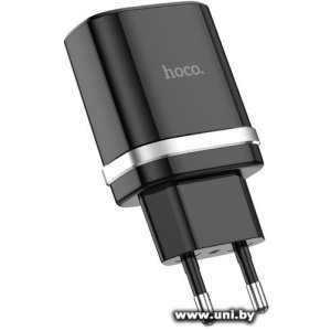 Купить Hoco [C12Q] QC3.0 3А 1xUSB Black в Минске, доставка по Беларуси