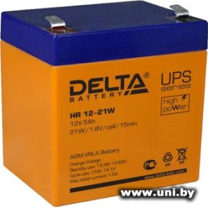 Delta Аккумулятор 12V 5Ah (HR 12-21W)