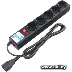 Фильтр сетевой Power Cube SPG5-B3 3m Black 5 роз