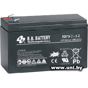 Купить BB Battery BPS7-12 12V 17Ah в Минске, доставка по Беларуси