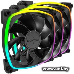 Купить Montech RX120 PWM 3 IN 1 (RX120B3P) в Минске, доставка по Беларуси