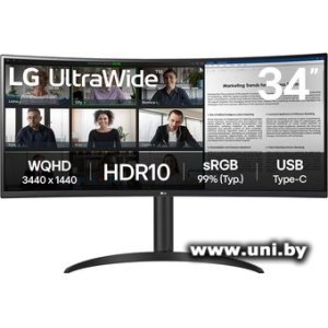 LG 34` UltraWide 34WR55QK-B