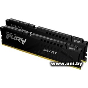 Купить DDR5 64G PC-41600 Kingston (KF552C40BB2K2-64) в Минске, доставка по Беларуси