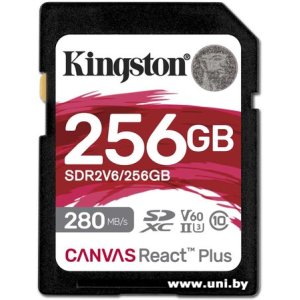 Купить Kingston SDXC 256Gb [SDR2V6/256GB] в Минске, доставка по Беларуси