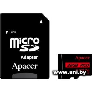 Купить Apacer micro SDXC 128Gb [AP128GMCSX10UB-R] в Минске, доставка по Беларуси