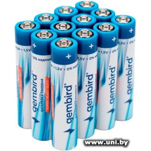 Gembird [GB-R03P-12F] Набор (AAAx12шт.) 1100mAh