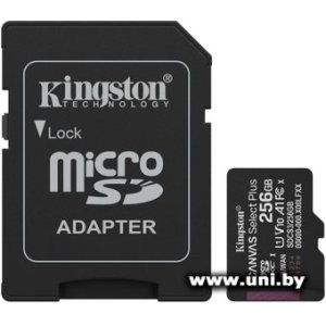 Купить Kingston micro SDXC 256Gb [SDCS3/256GB] в Минске, доставка по Беларуси