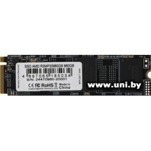 Купить AMD 960Gb M.2 PCI-E SSD R3MP30960G8 в Минске, доставка по Беларуси