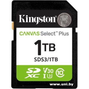 Купить Kingston SDXC 1Tb [SDS3/1TB] в Минске, доставка по Беларуси