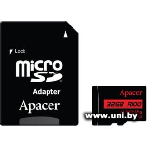Купить Apacer micro SDHC 32Gb [AP32GMCSH10UB-R] в Минске, доставка по Беларуси