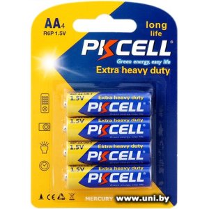 PKCELL [R6P-4B] Набор (AAx4шт.)