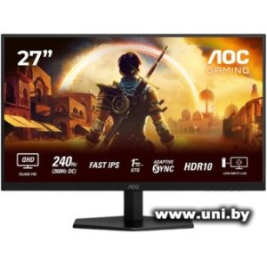 Купить AOC 27` Gaming Q27G42ZE в Минске, доставка по Беларуси