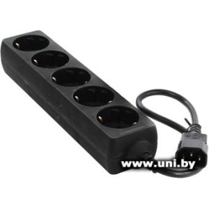 Фильтр сетевой ExeGate SPU-5-0.5B 0.5m Black 5 роз