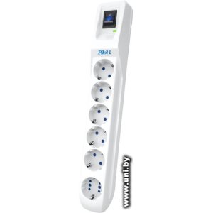 Фильтр сетевой Pilot L GP 7m White 6 роз