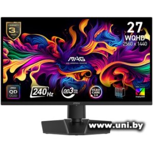 Купить MSI 26.5` MAG 271QP QD-OLED X24 в Минске, доставка по Беларуси