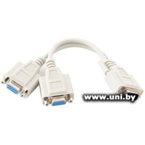 VCOM Splitter [VVG6530-0.2M] VGA 2x HD15F