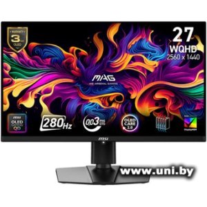 Купить MSI 26.5` MAG 271QP QD-OLED X28 в Минске, доставка по Беларуси