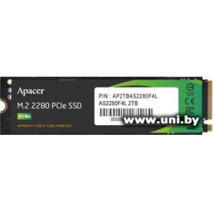 Apacer 2Tb M.2 PCI-E SSD AP2TBAS2280F4L-1