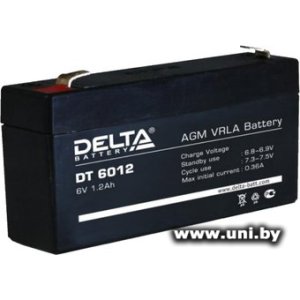 Delta DT 6012 6V 1.2Ah