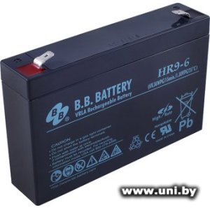 B.B. Battery HR9-6 6V 8Ah