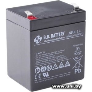 B.B. Battery BP5-12 12V 5Ah