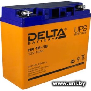 Купить Delta HR 12-18 12V 18Ah в Минске, доставка по Беларуси
