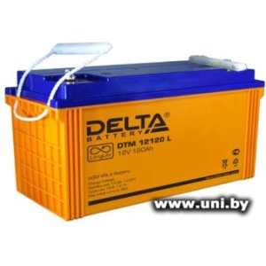 Купить Delta DTM 12120 L 12V 120Ah в Минске, доставка по Беларуси