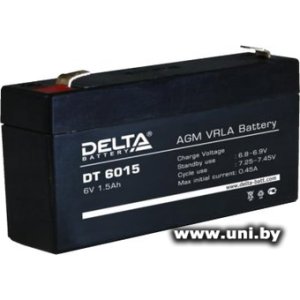 Купить Delta DT 6015 6V 1.5Ah в Минске, доставка по Беларуси