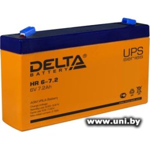 Купить Delta HR 6-7.2 6V 7.2Ah в Минске, доставка по Беларуси