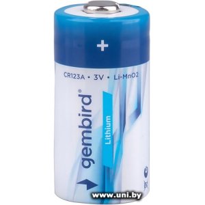 Купить Gembird [GB-CR123A-1B] Батарейка (CR123Ax1шт) в Минске, доставка по Беларуси