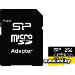 Купить Silicon Power micro SDXC 256Gb [SP256GBSTXLA2V1NSP] в Минске, доставка по Беларуси