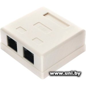 Купить Cablexpert Розетка витой пары NA218 2xRJ45 в Минске, доставка по Беларуси