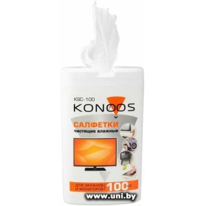Konoos Салфетки (TV и мон.) KSC-100 100шт.