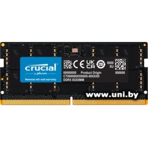 Купить SO-DIMM 32G DDR5-5600 Crucial (CT32G56C46S5T) в Минске, доставка по Беларуси