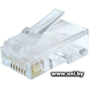 Вилка RJ-45 Gembird (LC-8P8C-002/100) for solid CAT6 100шт.