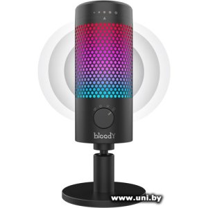 Купить A4Tech Микрофон Bloody GM50 PRO RGB Black в Минске, доставка по Беларуси