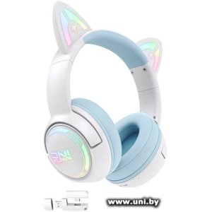 Onikuma GT838 Cat Ear White/Blue