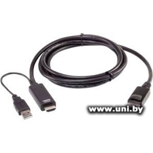Aten HDMI-DP 2L-7D02HDP 1.8m