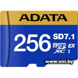 Купить ADATA micro SDXC 256Gb [UD256GEX3L1-C] в Минске, доставка по Беларуси