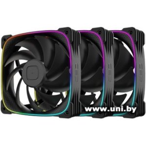 Geometric Future Squama 3003B-12 Triple Pack Black (1F3003B312000)