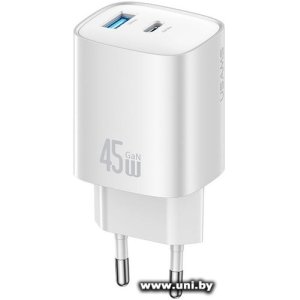 Usams CC290 T66 45W GaN White (CC290TC03)