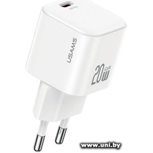 Купить Usams CC260 20W GaN White (CC260TC02) в Минске, доставка по Беларуси