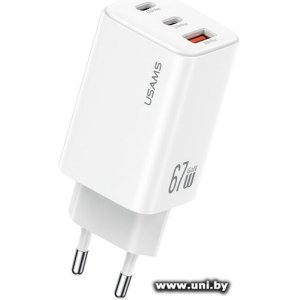 Usams CC265 67W GaN White (CC265TC02)