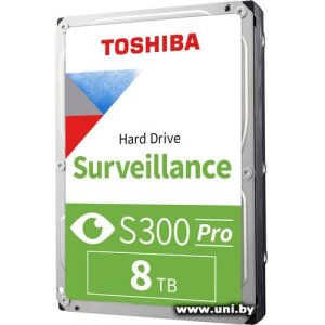 Toshiba 8Tb 3.5` SATA3 HDWTA80UZSVAR