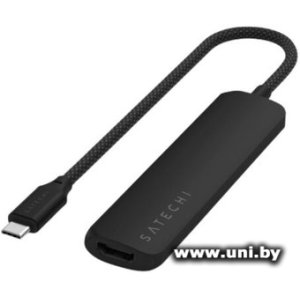 Satechi 4-in-1 USB-C Slim Multiport Adapter 4K (ST-P4SK) Type-C
