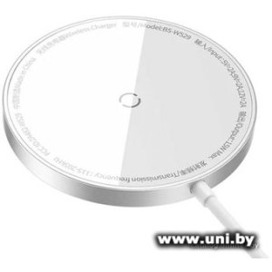 Baseus Simple Mini3 Magnetic Wireless Charger 15W CCJJ040012 White