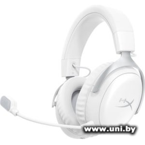 Купить HyperX Cloud III S Wireless White (AX6G1AA) в Минске, доставка по Беларуси