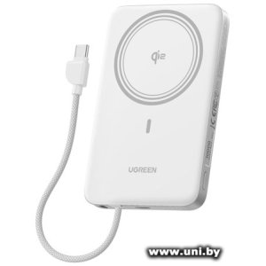 UGREEN Magflow Air Qi2 15W PB570 (75983B) 10000mAh White